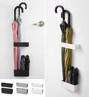 마그네틱 우산꽂이  자석 우산정리대 3color